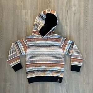Little Rad Things Striped Hoodie 3T